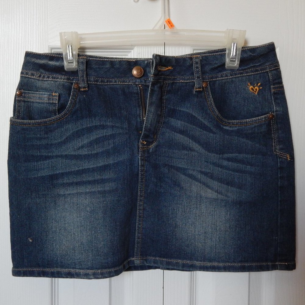 Justice Jeans Skirt
